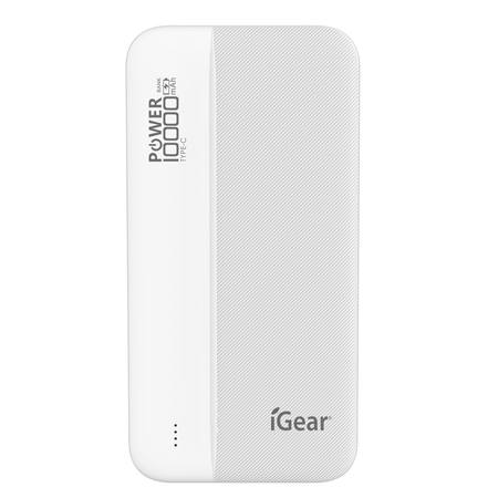 POWER BANK 10,000mAh - WHITE