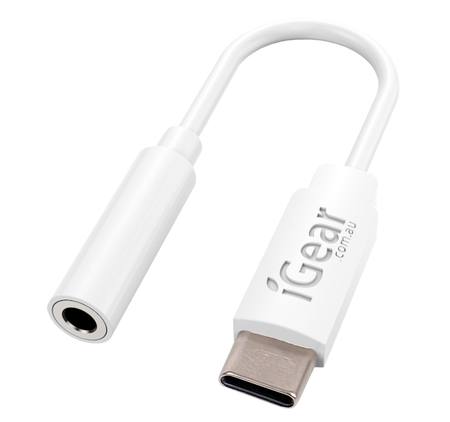 USB-C EARPHONE ADAPTOR - WHITE